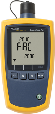 Calibration Date of SimpliFiber Pro