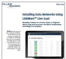 Installing Data Networks Using LinkWare