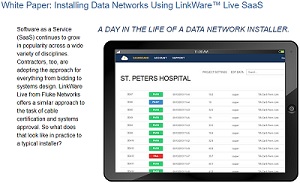 White paper installing data networks using linkware live saas